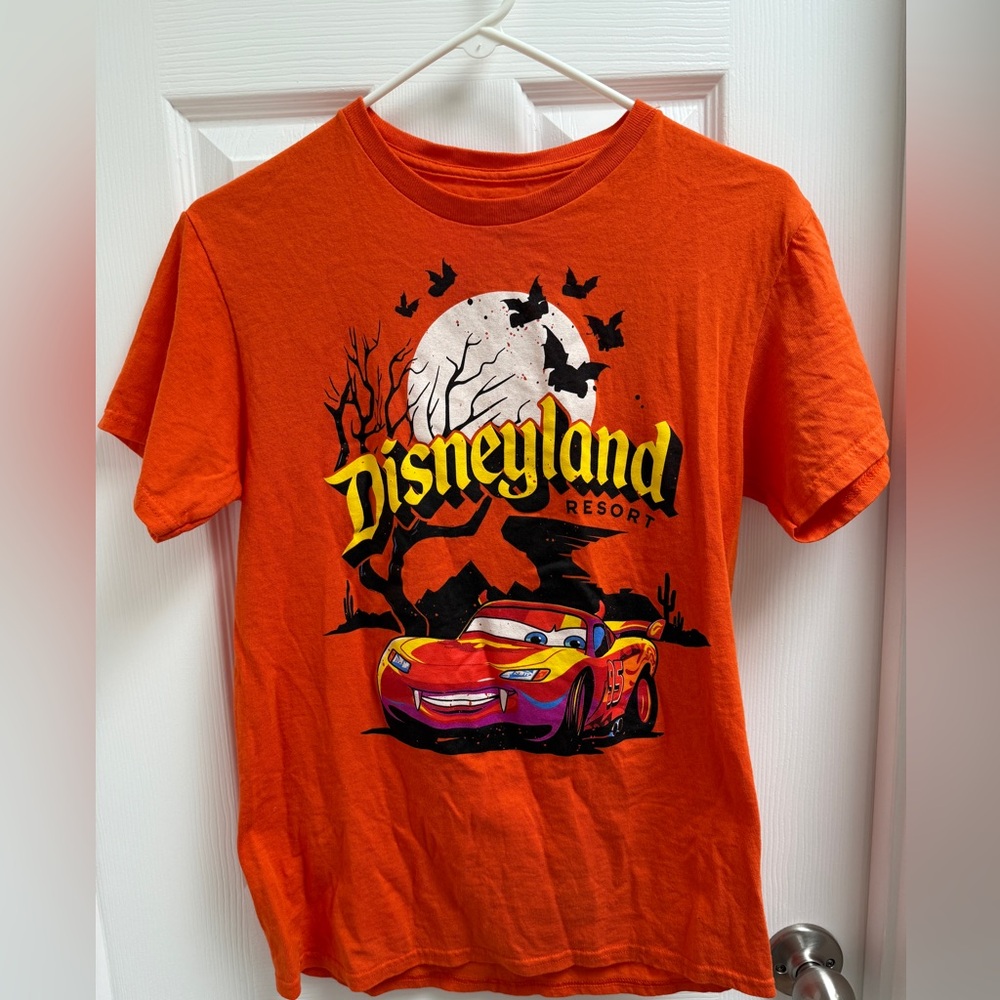 Disneyland Resort Lightning McQueen Halloween t-shirt